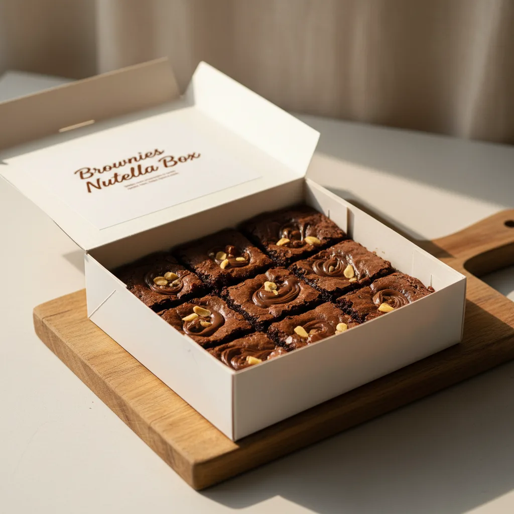 Brownies Nutella Box